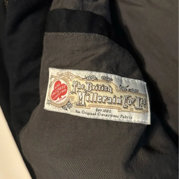 Men’s all saints vintage bomber jacket (the British millerain) - Picture 4 of 7